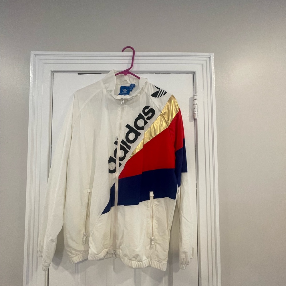 Adidas track jacket.